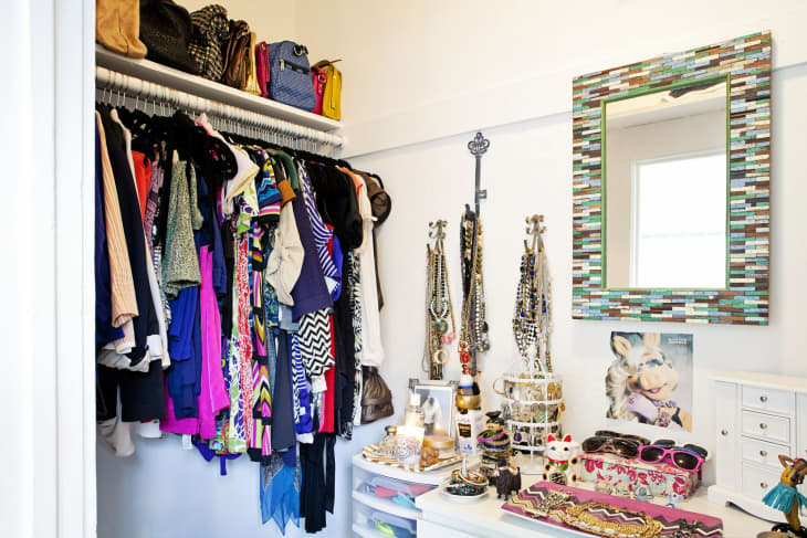 Hanging closet clearance